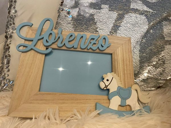 Porta foto in legno personalizzato