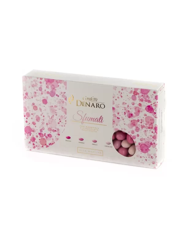 Confetti Sfumati Rosa Ciocco Mandorla 1 Kg. DENARO