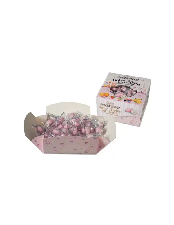 Confetti Mix Frutta Incartati Rosa 500 Gr. MAXTRIS