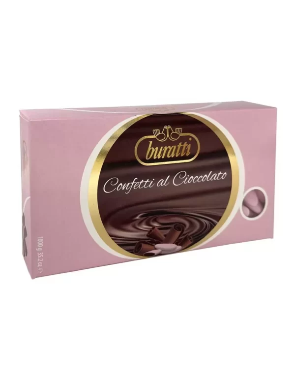 Confetti Cioccolato Colore Rosa 1 Kg. BURATTI